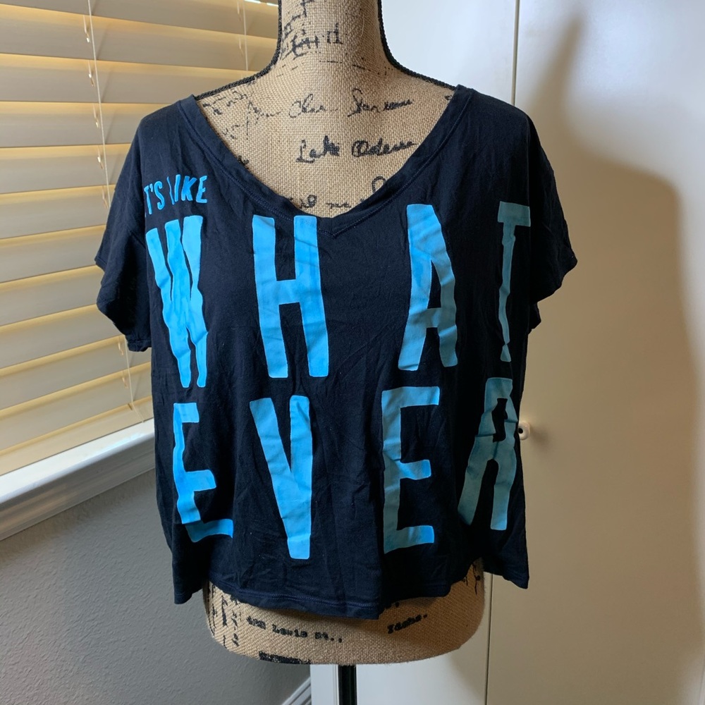 Hollister “It’s Like Whatever” Oversized T-Shirt